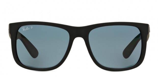 JUSTIN CLASSIC Sunglasses in Black and Blue - RB4165