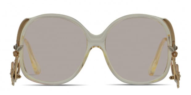 Coach 0HC9014B Clear Yellow/Glitter Prescription Sunglasses display picture 3