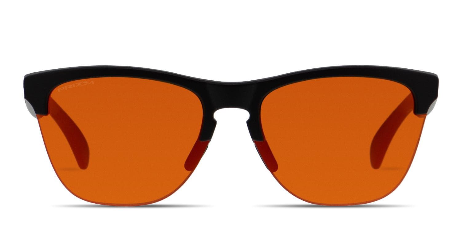 Oakley Frogskins Lite Black/Red Sunglasses