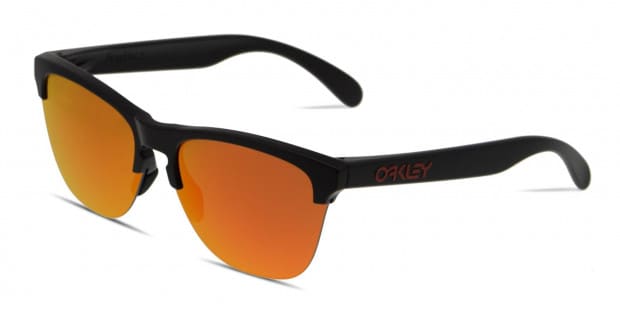 Oakley Frogskins Lite Black/Red Sunglasses