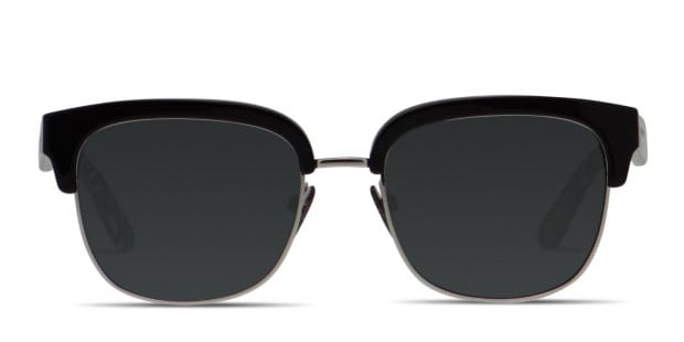 Burberry BE4272 Black Silver Pattern Prescription Sunglasses
