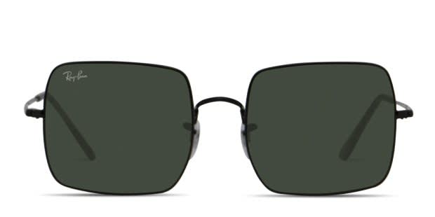 Ray-Ban RB 1971 クリア/ブラックメガネ Ray-Ban RB1971 Square Shiny Black Prescription Sunglasses