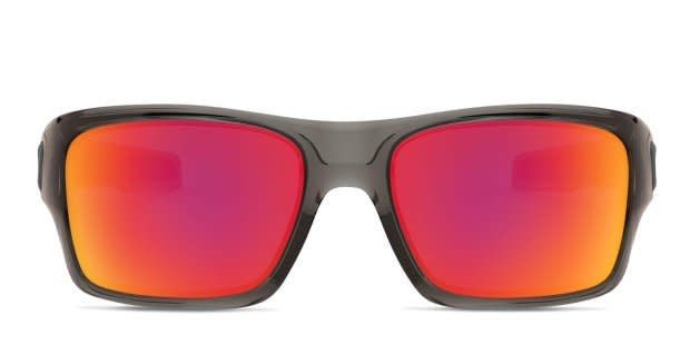 Oakley OJ9003 Turbine XS Kids Gray, Red Prescription Sunglasses