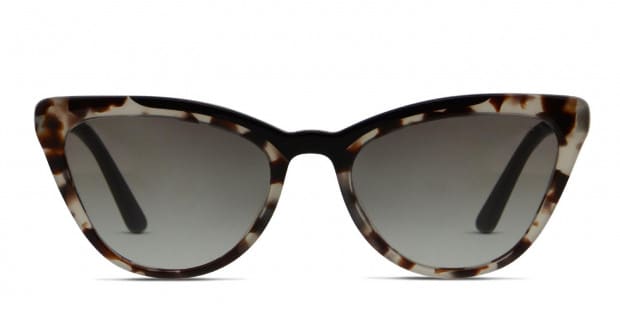 Prada PR 01VS Black Tortoise Beige Prescription Sunglasses