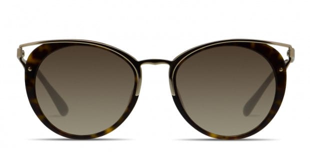 PRADA PR66TSF サングラス Prada PR 66TS Brown/Tortoise/Gold Prescription Sunglasses