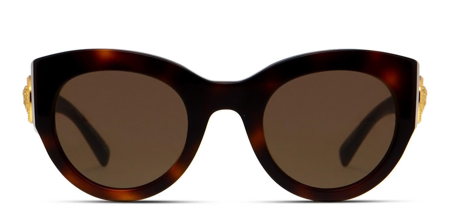 Versace VE4353 Brown/Tortoise glasses - Brown / Tortoise - Frontal View