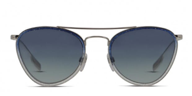 Burberry BE3104 Blue, Clear, Glitter, Silver Prescription 