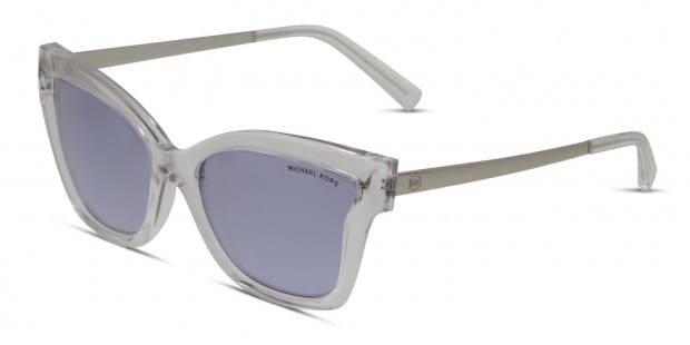 Michael Kors MK2072 Barbados Clear/Silver Prescription Sunglasses