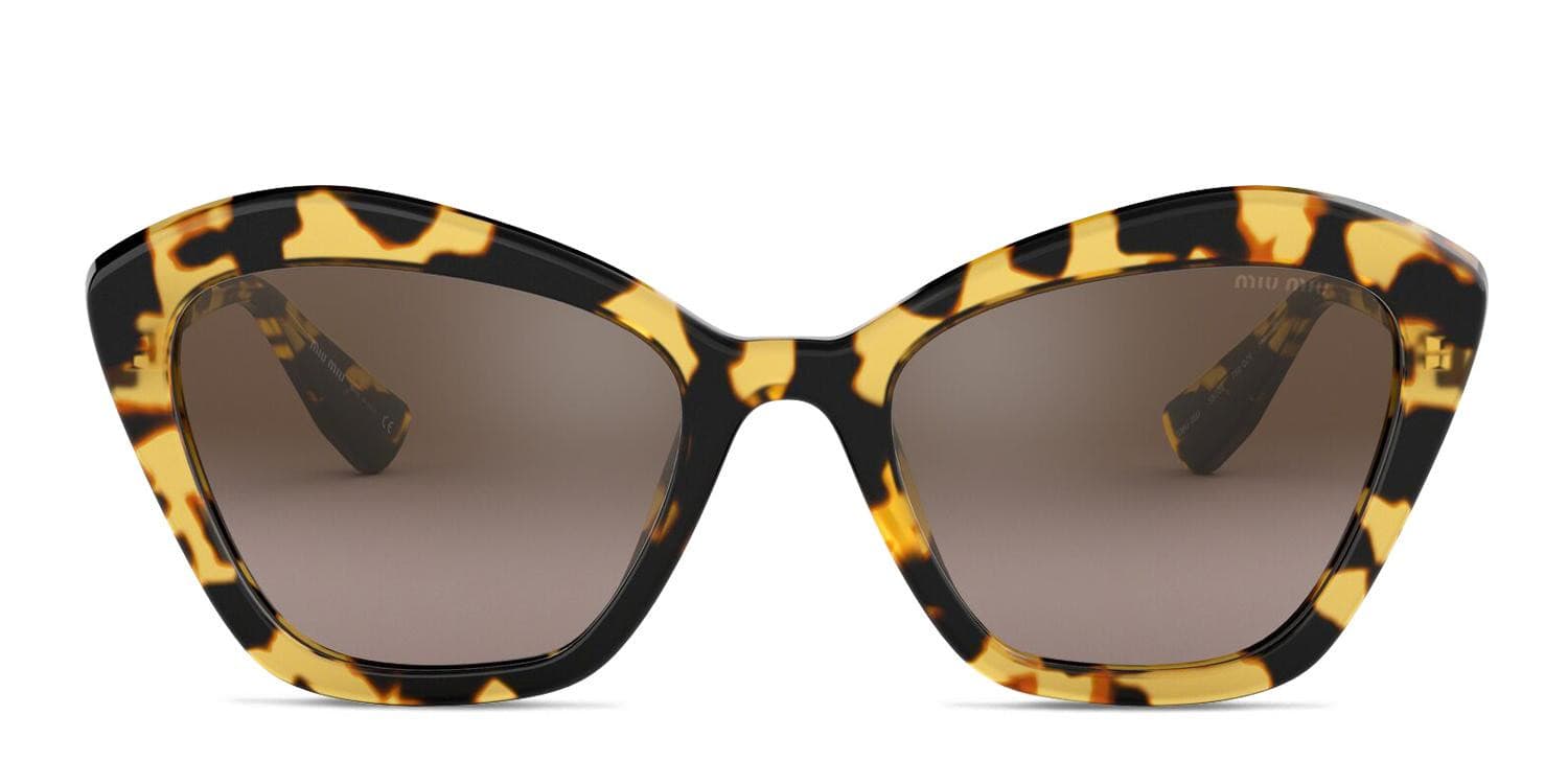 Miu Miu SMU 05US Tortoise (Non-Rx-able) glasses - Tortoise - Frontal View