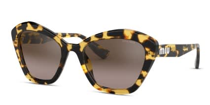 Miu Miu SMU 05US Tortoise (Non-Rx-able) glasses - Tortoise - Angle View