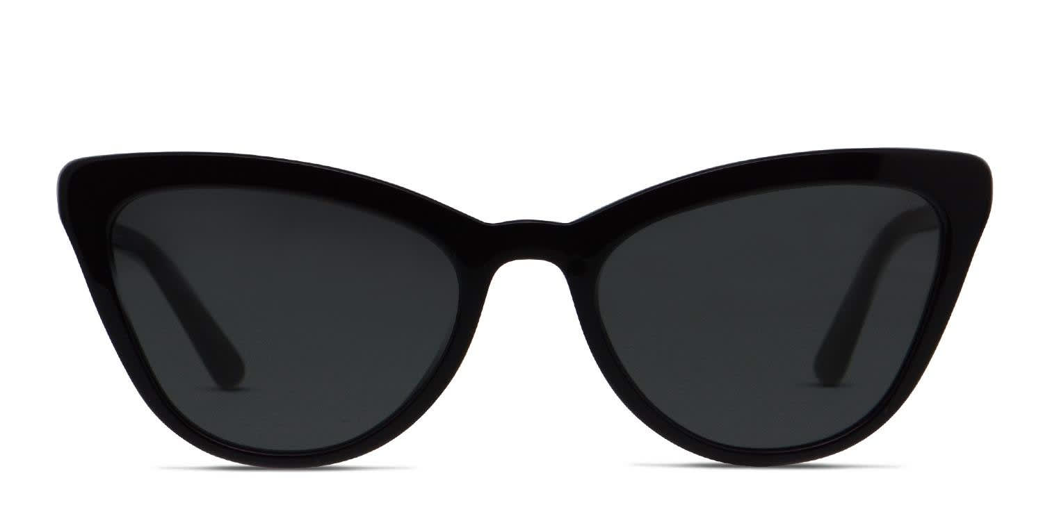 Prada PR 01VS Shiny Black glasses - Shiny Black - Frontal View