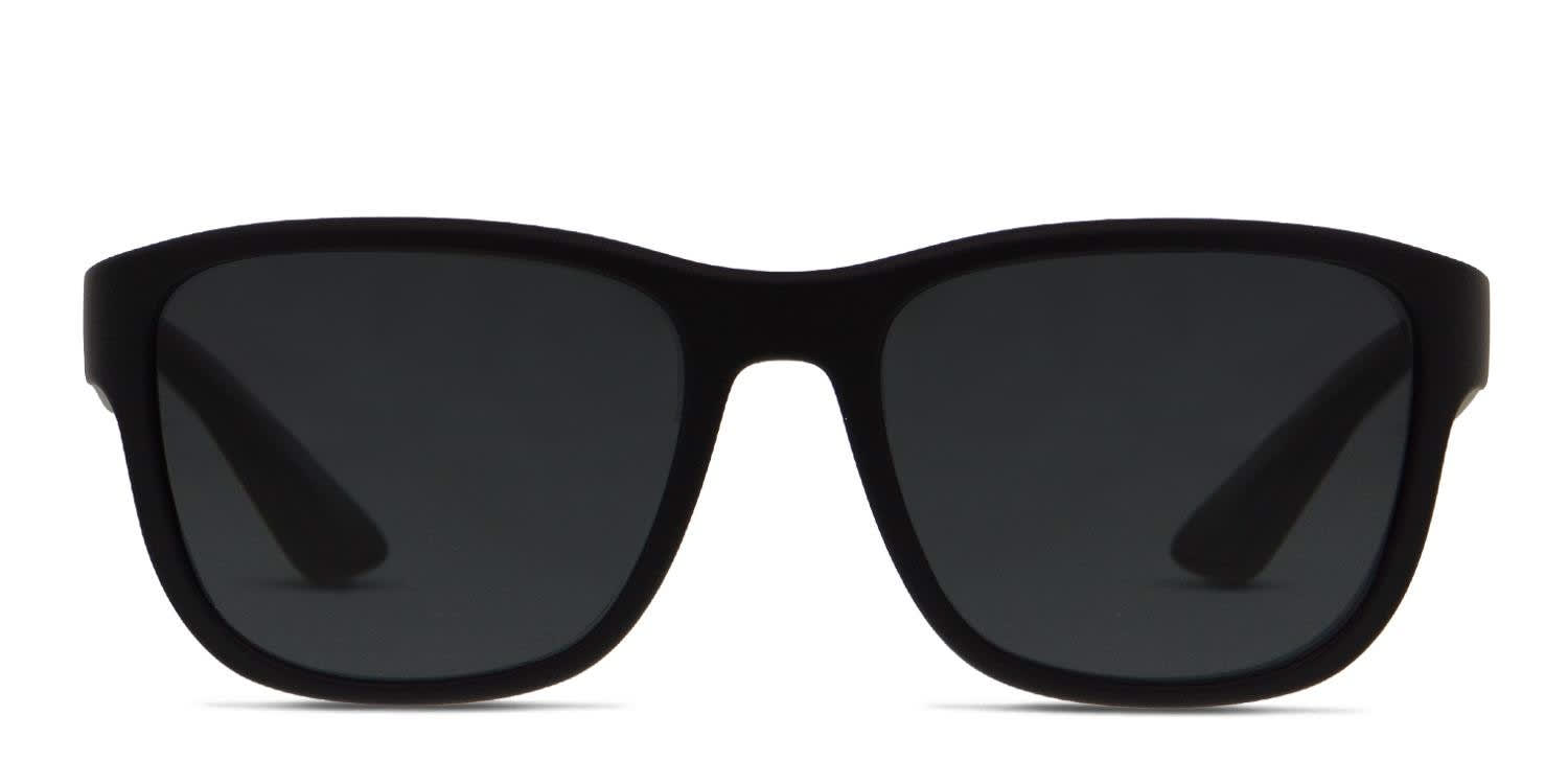 Burberry BE4397U Micah Shiny Black Prescription Sunglasses - 50