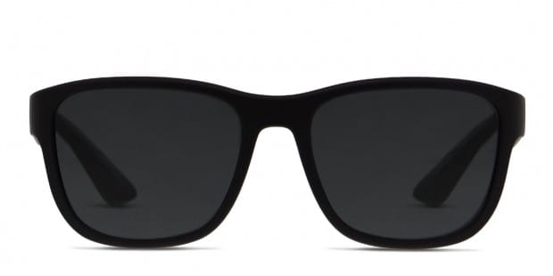 Prada PS 01US Black Prescription Sunglasses - 50% Off Lenses