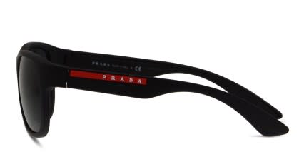 Prada Linea Rossa PS 01US Black glasses - Black - Side View