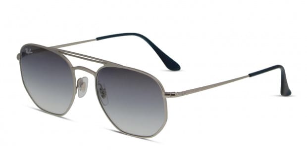 Ray Ban RB3609 Silver Blue Prescription Sunglasses