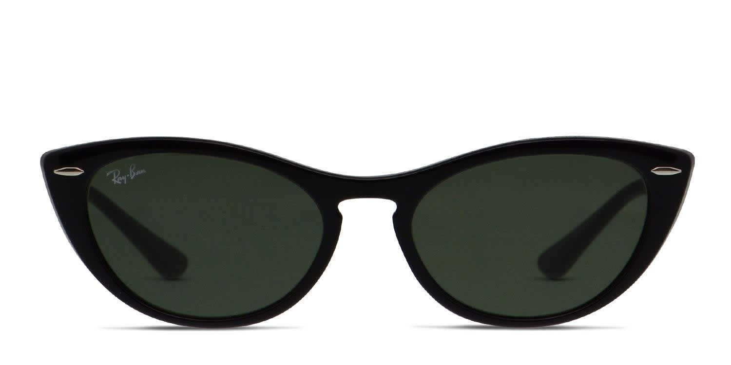 Ray-Ban RB4314N Shiny Black Prescription Sunglasses - 50% Off Lenses