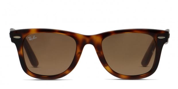 Ray Ban 4340 Wayfarer Brown Tortoise Prescription Sunglasses
