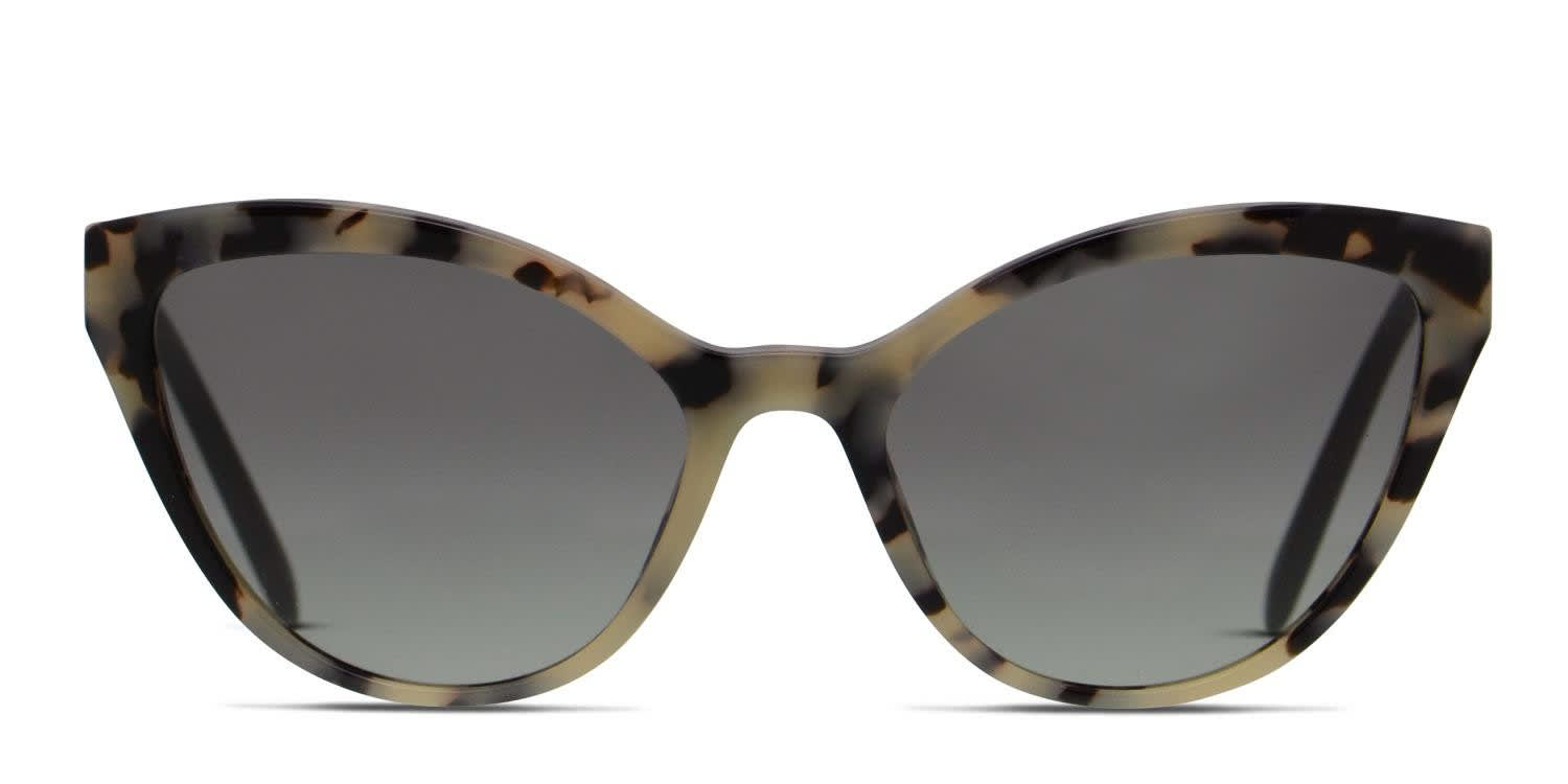 Miu Miu SMU 03US Tortoise, Beige glasses - Tortoise / Beige - Frontal View