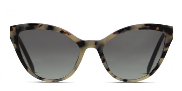 Miu Miu SMU 03US Tortoise, Beige Prescription Sunglasses - 50% Off