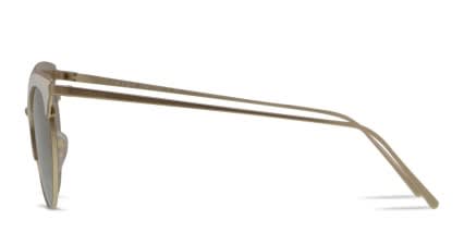 Prada PR 60VS White, Gold glasses - White / Gold - Side View
