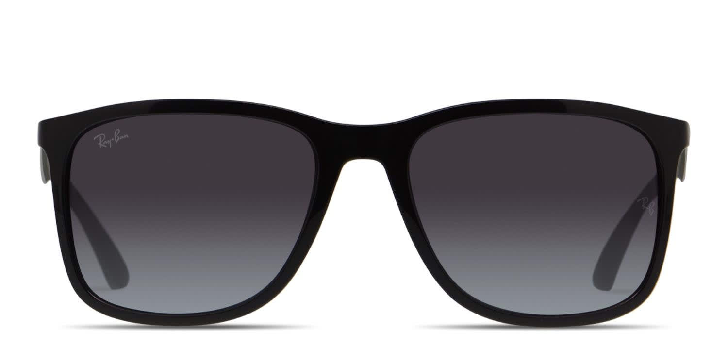 Ray-Ban 4313 Shiny Black Prescription Sunglasses - 50% Off Lenses