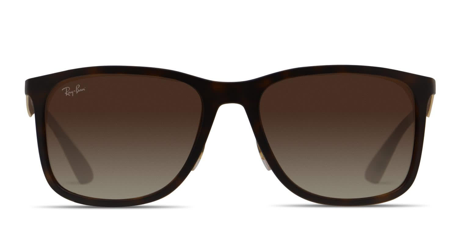 Ray-Ban Preston サングラス トータスシェル Ray-Ban 4313 Brown/Tortoise/Gold Prescription Sunglasses