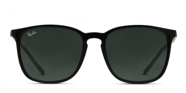 Ray-Ban 4387 Shiny Black Prescription Sunglasses - 50% Off Lenses