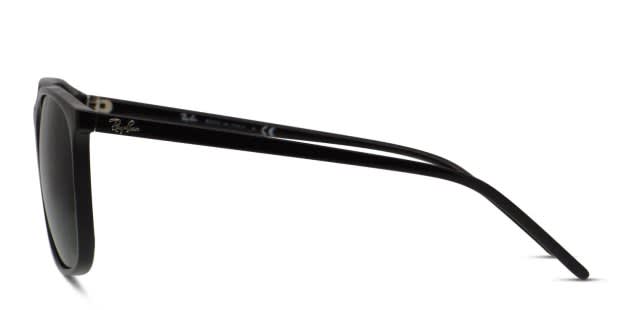 Ray-Ban 4387 Shiny Black Prescription Sunglasses - 50% Off Lenses