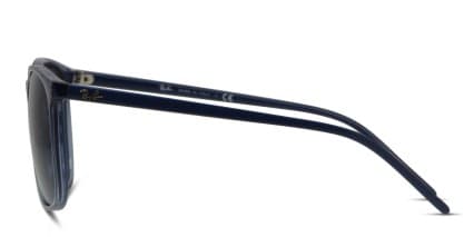 Ray-Ban 4387 Blue, Clear glasses - Blue / Clear - Side View