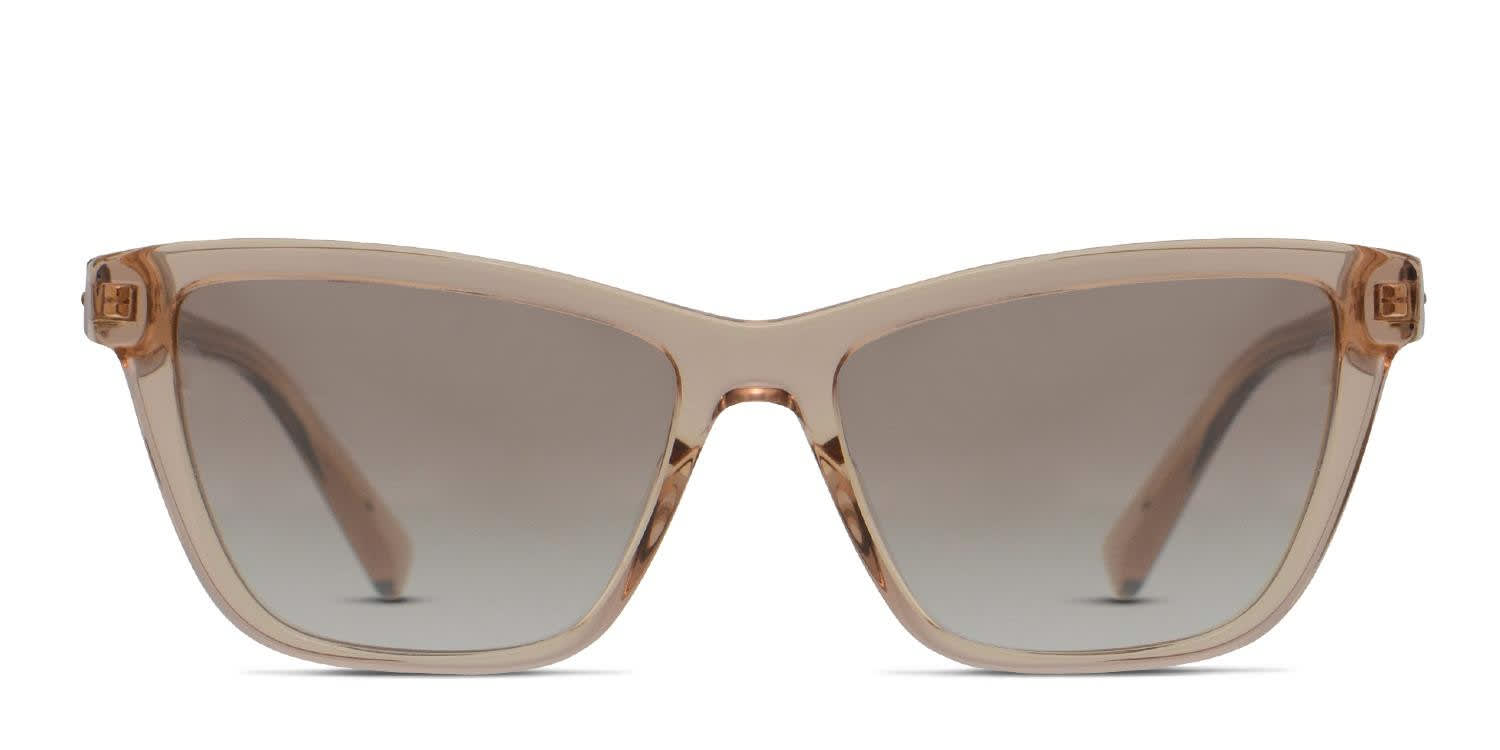 Versace VE4354B Beige, Clear Prescription Sunglasses - 50% Off Lenses