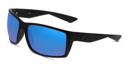 Costa Del Mar Reefton Black, Blue glasses - Black / Blue - Angle View