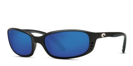 Costa Del Mar Brine Black, Blue glasses - Black / Blue - Angle View