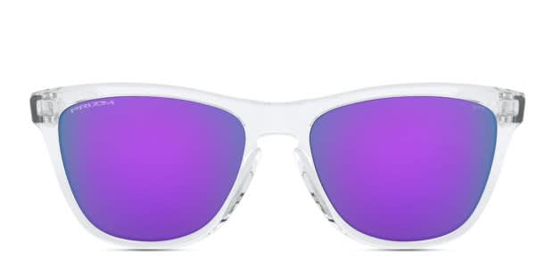 Oakley OO9013 Frogskins Prizm Clear, Purple Sunglasses