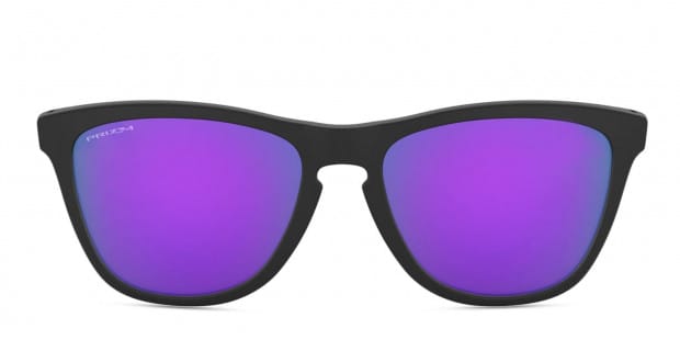 Oakley OO9428 Frogskins Mix Prizm Black Gunmetal Purple Sunglasses