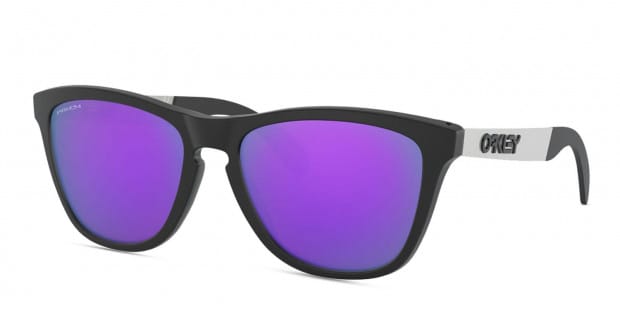 Oakley frogskins matte black violet hot sale iridium