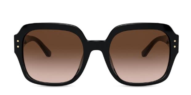 Tory Burch TY7143U Shiny Black Prescription Sunglasses display picture 2