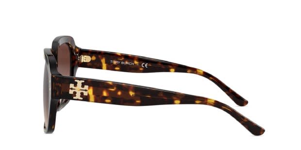 Tory Burch TY7143U Brown, Tortoise Prescription Sunglasses - 50