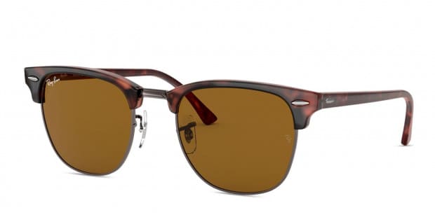 Ray ban clubmaster tortoise shell polarized on sale