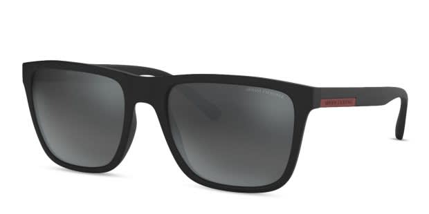 Armani Exchange AX4080S Black Prescription Sunglasses - 50  display picture 1