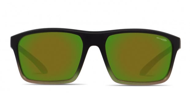 Arnette AN4229 Sandbank Black Green Prescription Sunglasses