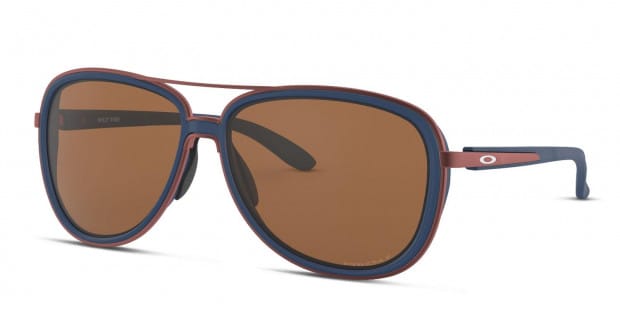 Oakley OO4129 Split Time Prizm Blue Brown Prescription Sunglasses