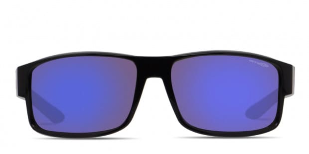 Arnette AN4224 Boxcar Shiny Black Purple Prescription Sunglasses