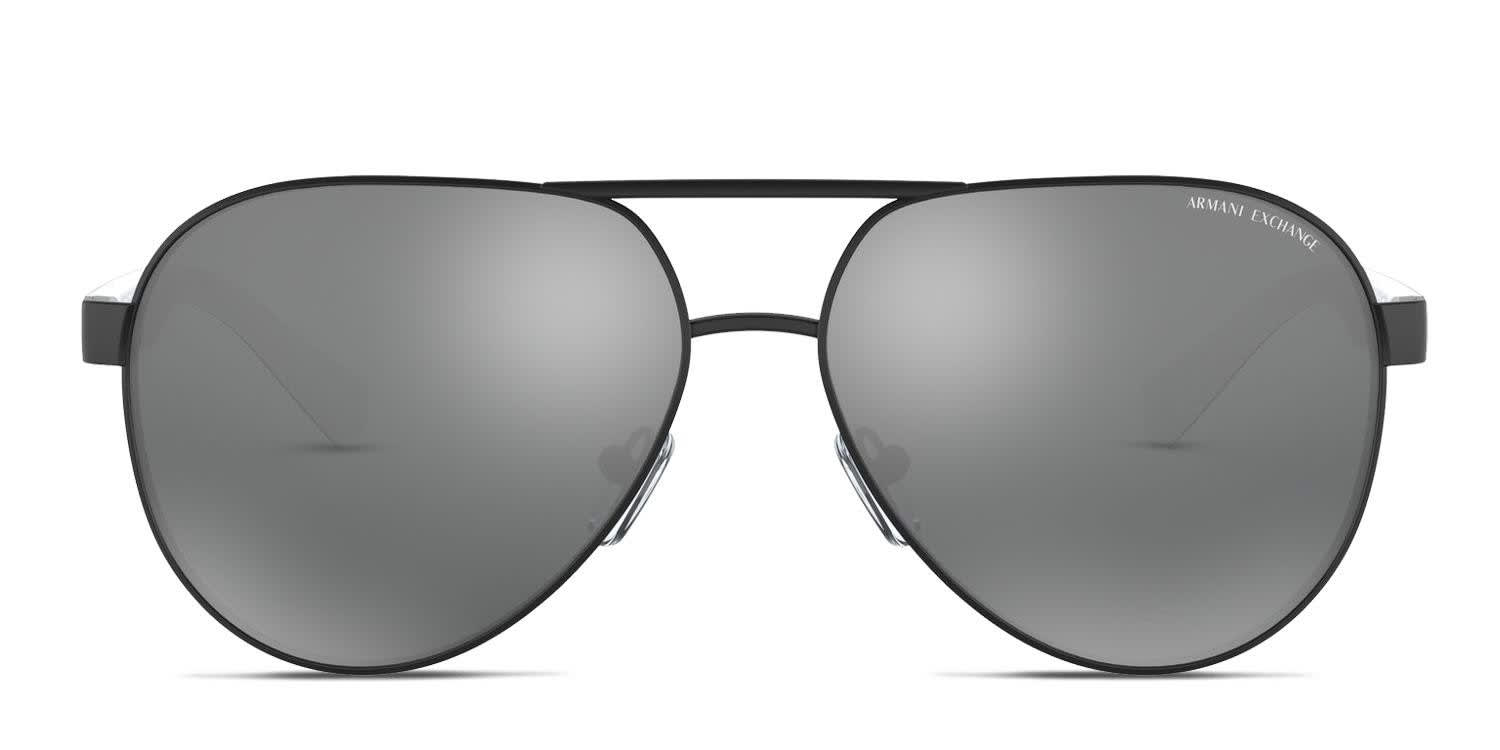 NEW ARMANI EXCHANGE AX116/S Aviator Single Lens Sunglasses NEW WITHOUT TAGS Armani Exchange AX4133S - Aviator Matte Black Frame  main image 2