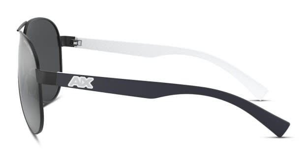 Armani Exchange AX2031S Black/White Prescription Sunglasses
