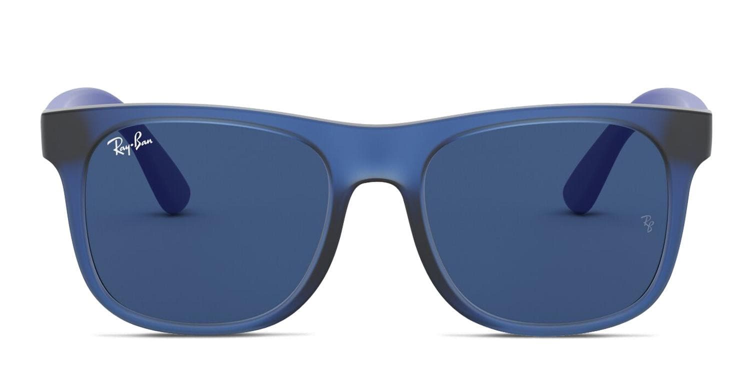 Ray-Ban RJ9069S Kids Blue glasses - Blue - Frontal View