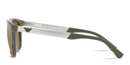 Emporio Armani EA4114 Green (Non-Rx-able) glasses - Green - Side View
