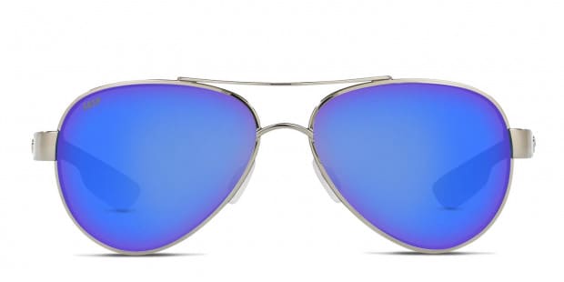 Costa Del Mar Loreto Silver, White, Blue Prescription Sunglasses