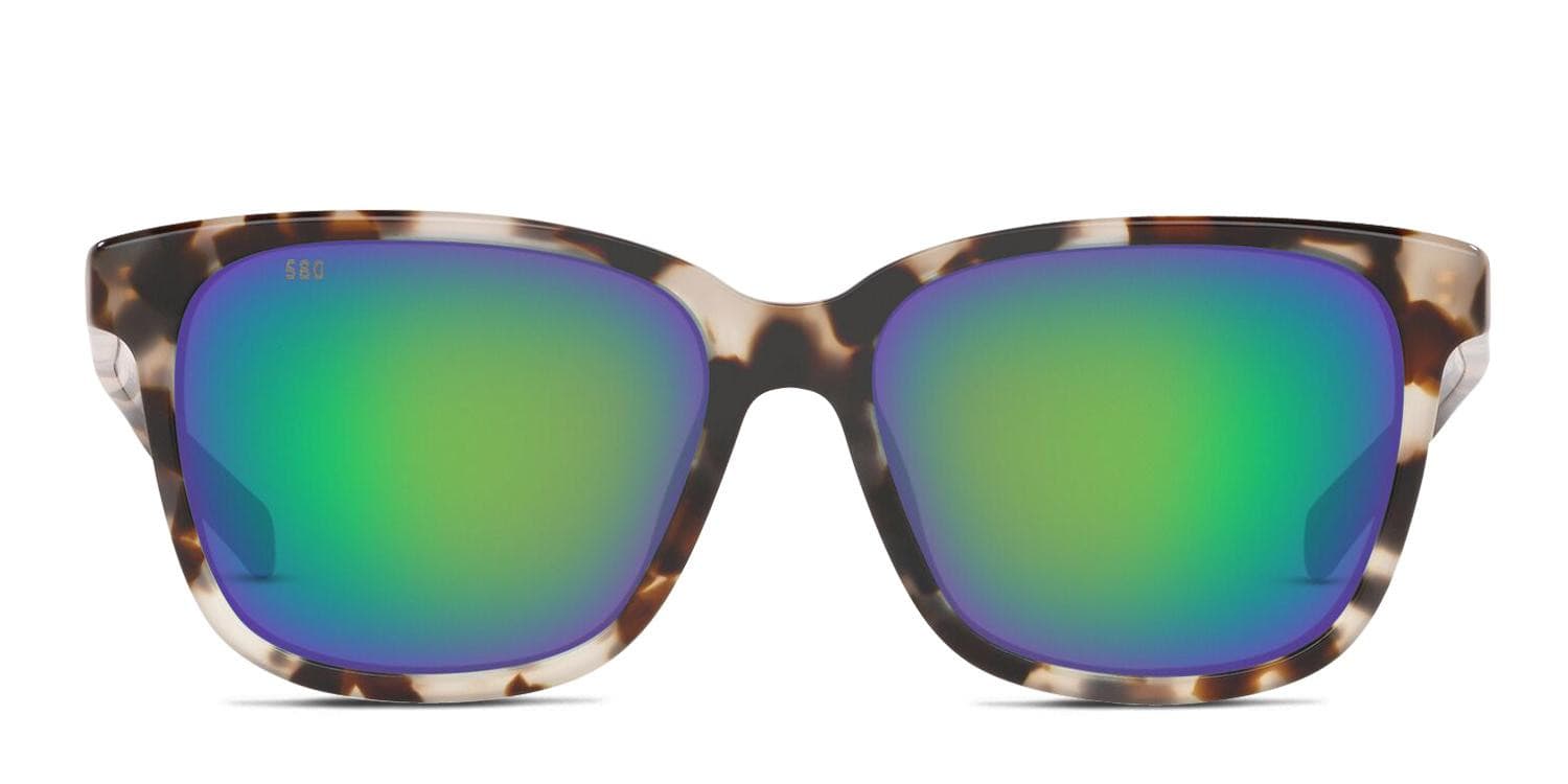 Costa Del Mar May Tortoise, Beige glasses - Tortoise / Beige - Frontal View