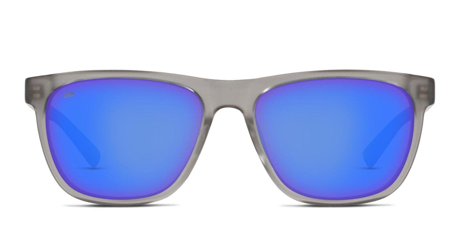 Costa Del Mar Apalach Gray, Clear, Blue glasses - Gray / Clear / Blue - Frontal View