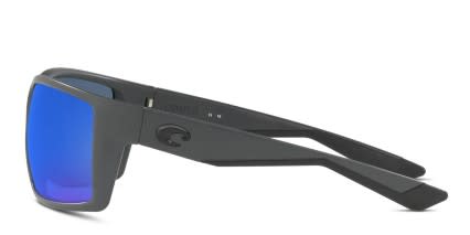 Costa Del Mar Reefton Gray, Black, Blue glasses - Gray / Black / Blue - Side View